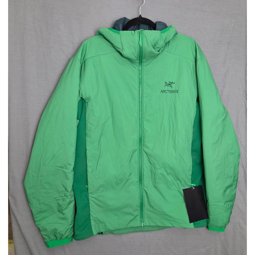 Arcteryx Atom LT Hoody Mens Jungle Green Insulated Jacket L 08629400